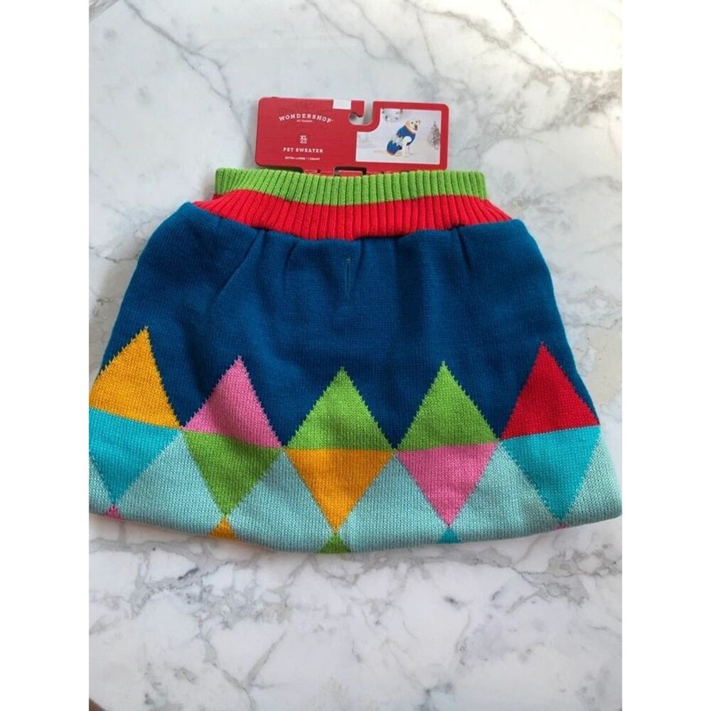 Dog sweater size XL ugly Christmas sweater holidays